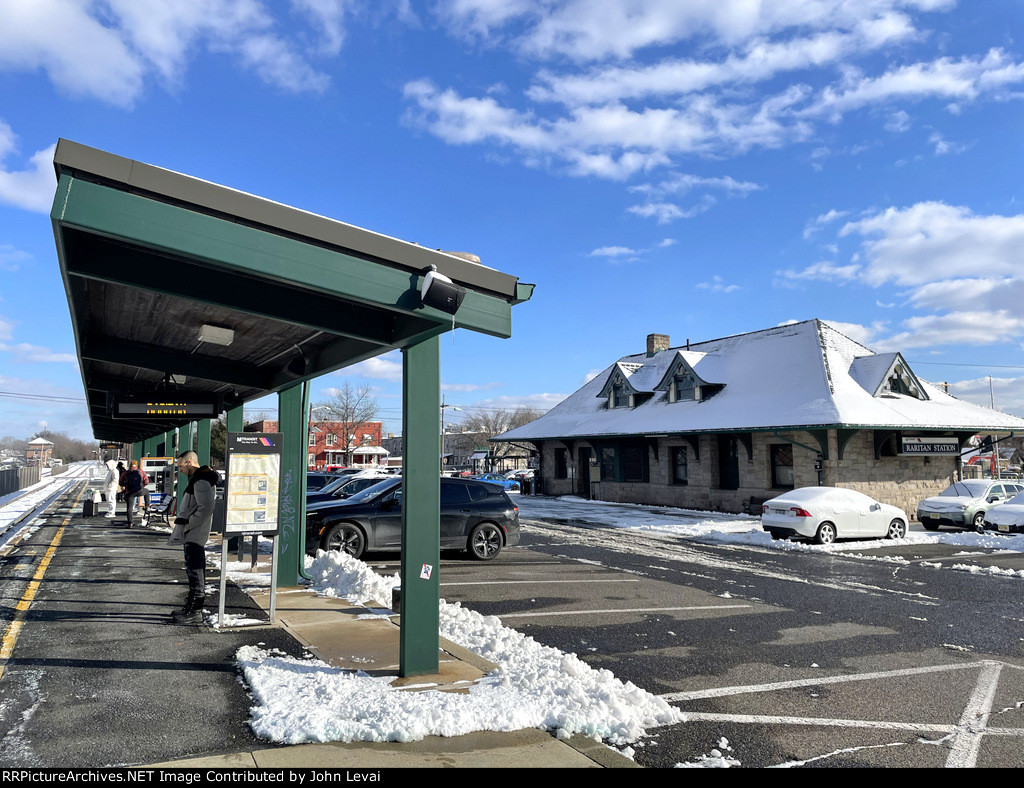 Looking east from Raritan Station